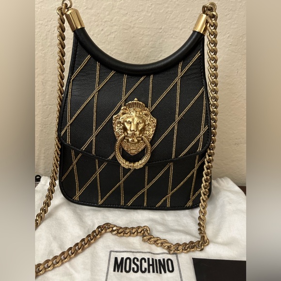 Moschino Roman Embellished Bag - Picture 4 of 12
